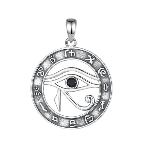 Charm Dije Plata 925 Cruz Ojo Turco