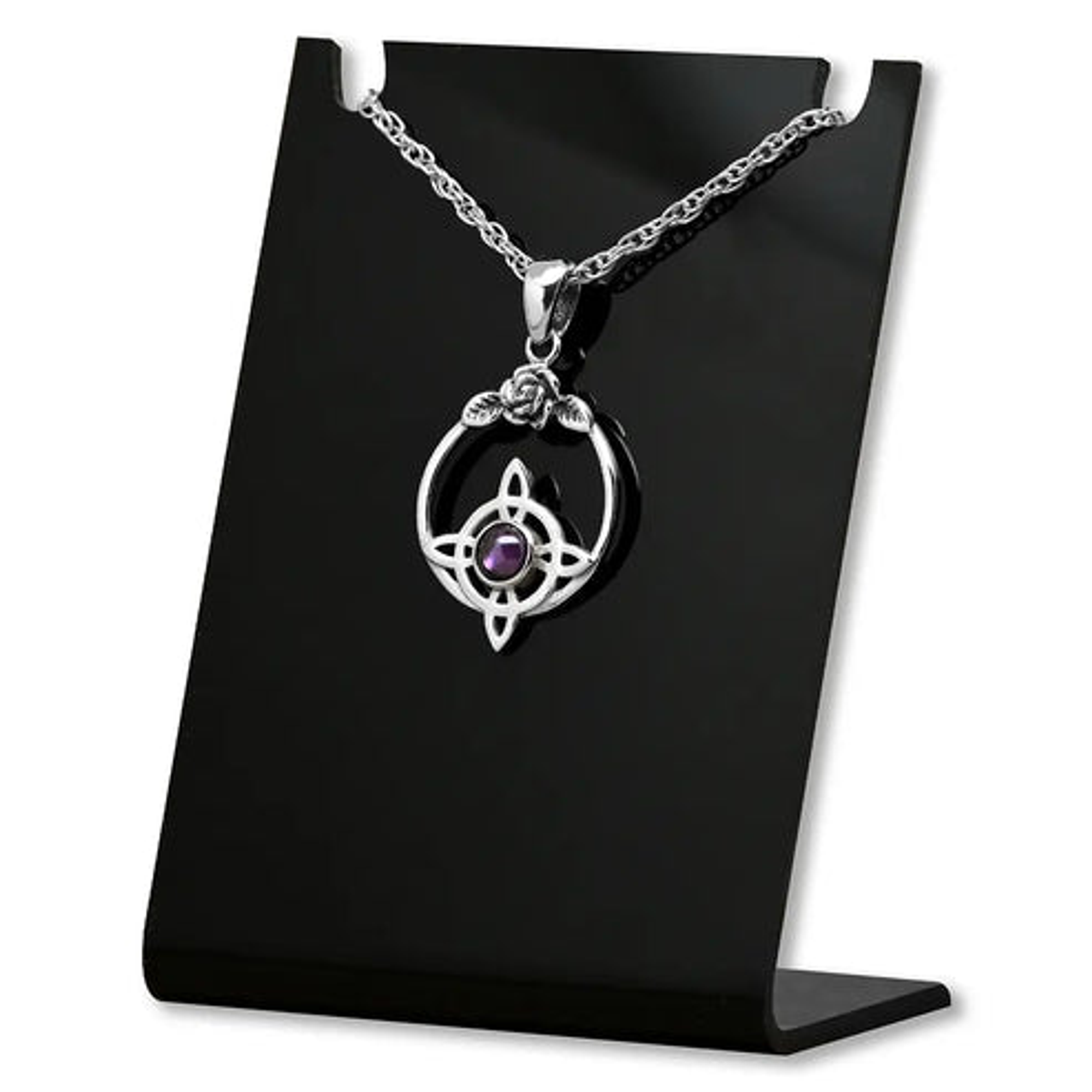 Colgante nudo de bruja en plata 925 1