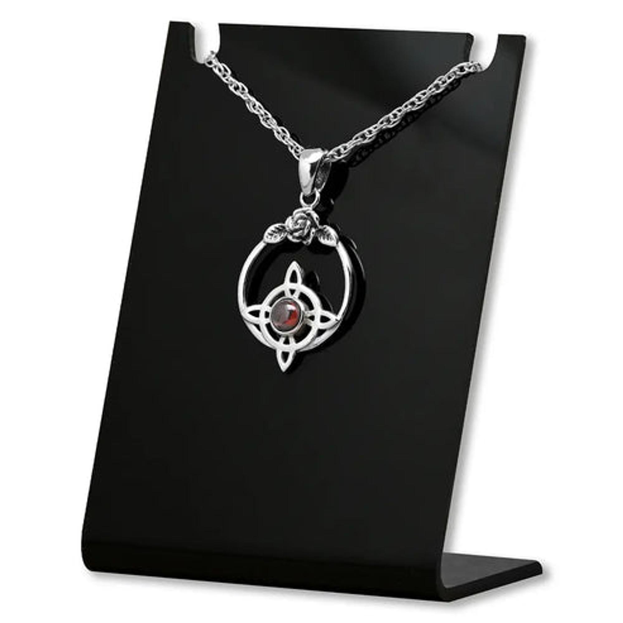 Colgante nudo de bruja en plata 925 2