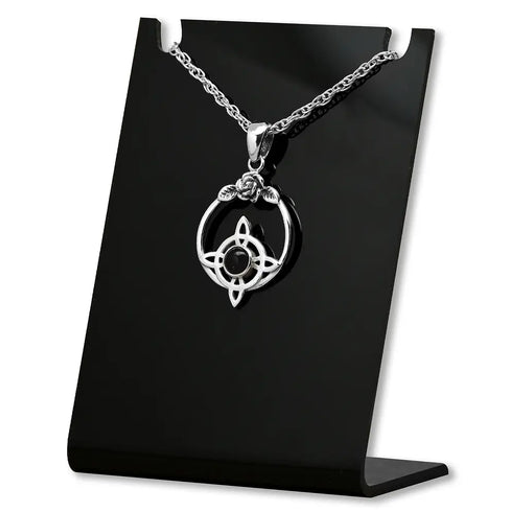 Colgante nudo de bruja en plata 925 3