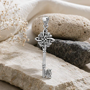 Llave nudo de bruja mediano