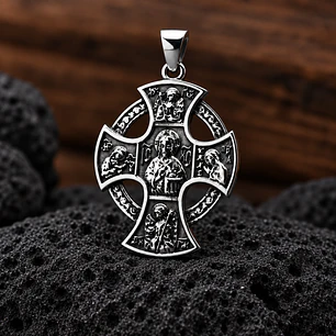 Cruz De Jesús Celta Protección MEDALLON