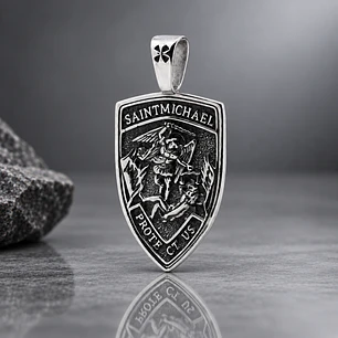 Escudo Saint Michael Arcángel Protectus
