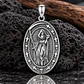 Colgante Santa Muerte en plata 925 - Miniatura 1