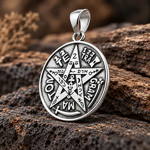 Medallón Tetragrammaton Doble, Signos Zodiacales