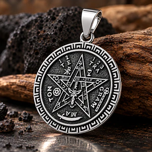 Tetragramma 29 mm. Medallon