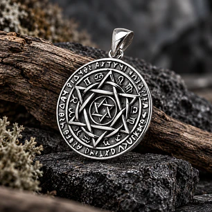 Sello Salomón Hexagrama Kabbalah