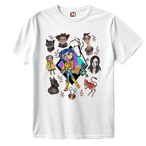 POLERA CORALINE Y LA PUERTA SECRETA