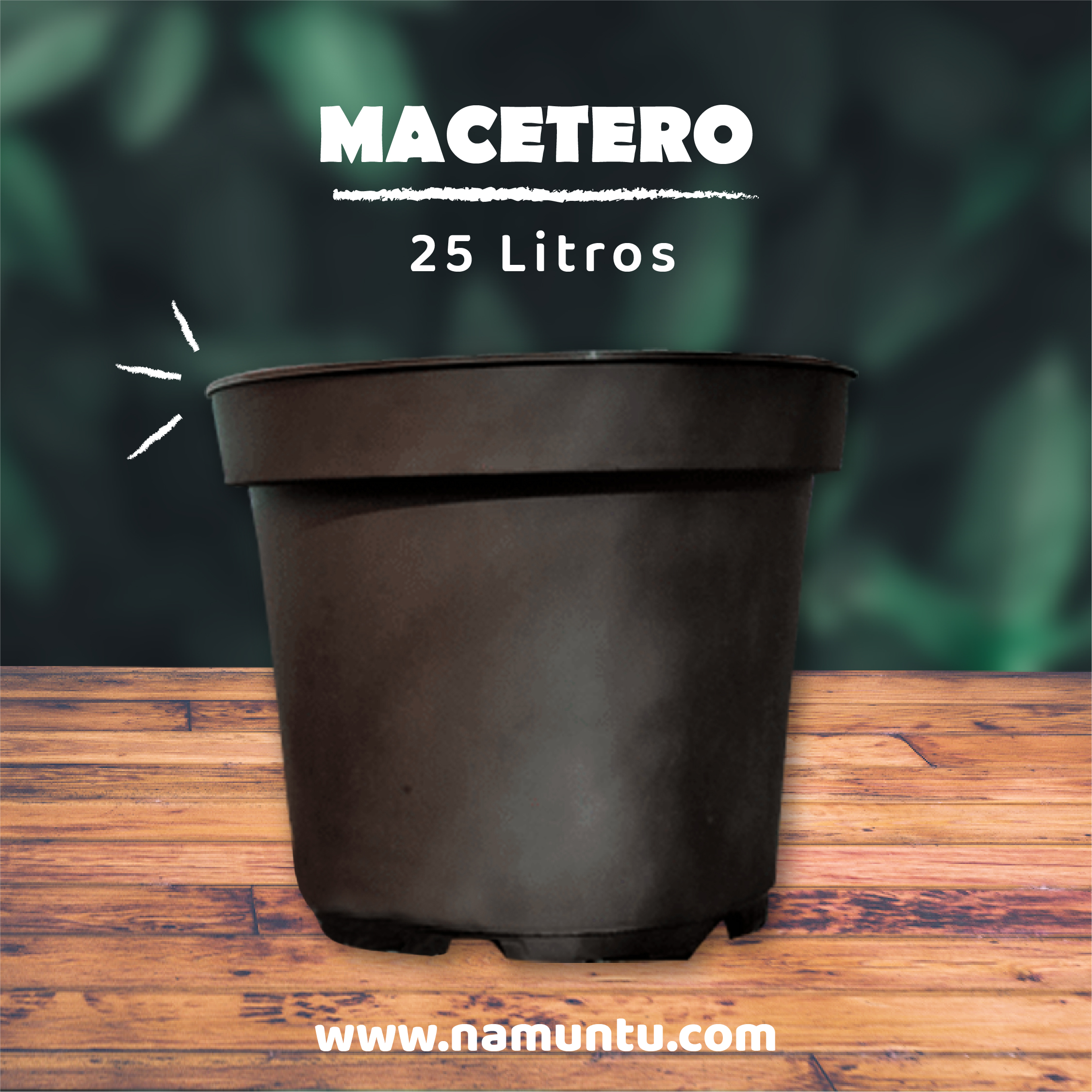 Macetero 25LT