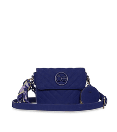 Bolsa Crossbody Cloe con Monedero color Azul Marino