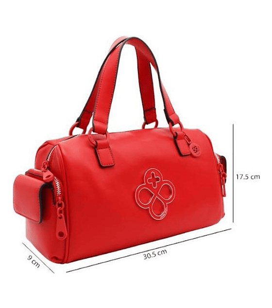 Bolsa Mujer Jaime Ibiza Roja Ji2455