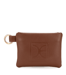 Bolsa Hobo Cloe Grande Look Animal Skin Color Tan