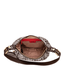 Bolsa Hobo Cloe   Bordado De Monograma Color Multicolor