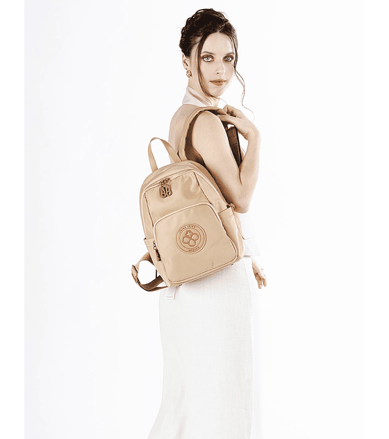 Bolso Backpack Jaime Ibiza 38x24x15 Color  Natural 