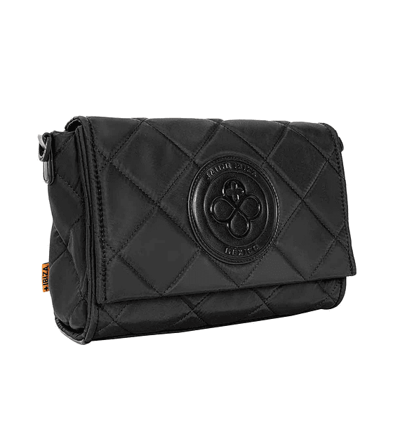 Bolso flap Jaime Ibiza para dama negro