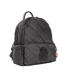 backpack Jaime Ibiza para dama negro acolchada 