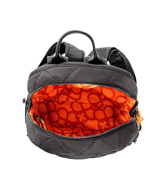 backpack Jaime Ibiza para dama negro acolchada 