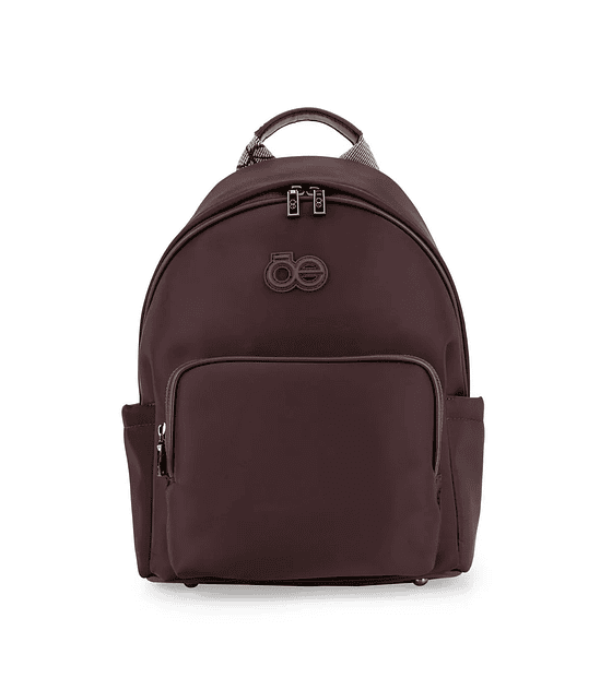 Mochila Cloe Grande Con Monedero Desprendible Color Café