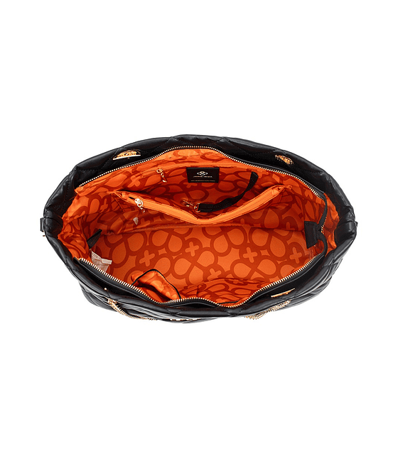 Bolsa Tote Jaime Ibiza Acolchada con Asa de cadena dorada 