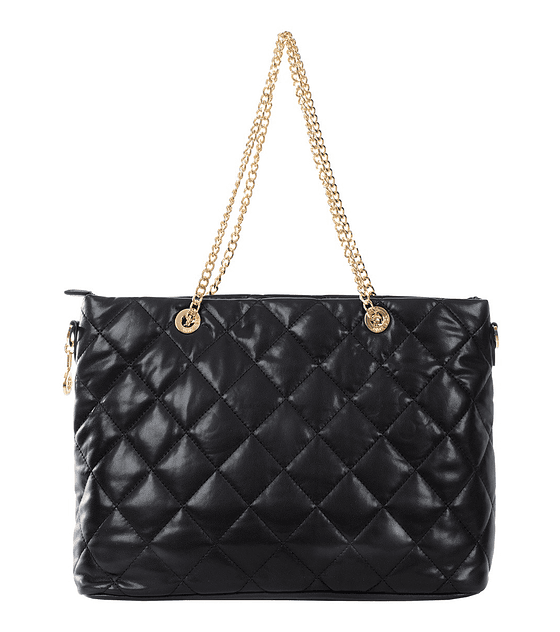 Bolsa Tote Jaime Ibiza Acolchada con Asa de cadena dorada 