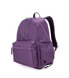 Mochila Grande Con Porta Laptop Cloe  De 15 Plg Color Morado