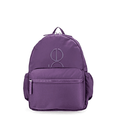 Mochila Grande Con Porta Laptop Cloe  De 15 Plg Color Morado