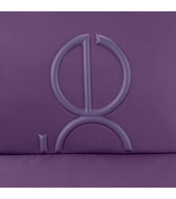 Mochila Grande Con Porta Laptop Cloe  De 15 Plg Color Morado