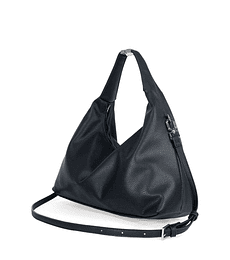 Bolsa Cloe Hobo Mediana Clásica Color Negro