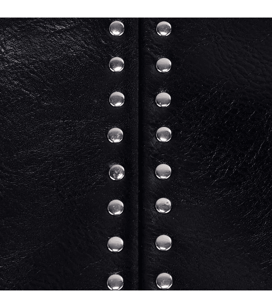 Bolso Hobo cloe Grande Con Estoperoles Color Negro