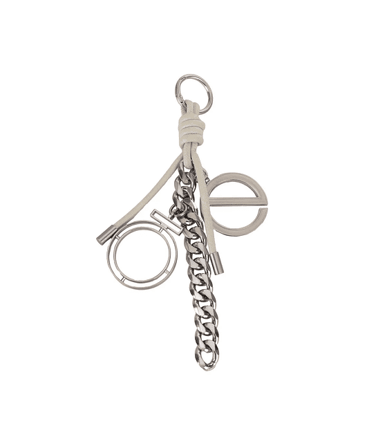 Bolso Hobo Cloe Grande Con Estoperoles Color Blanco