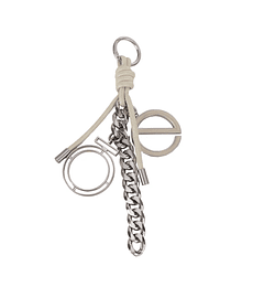 Bolso Hobo Cloe Grande Con Estoperoles Color Blanco