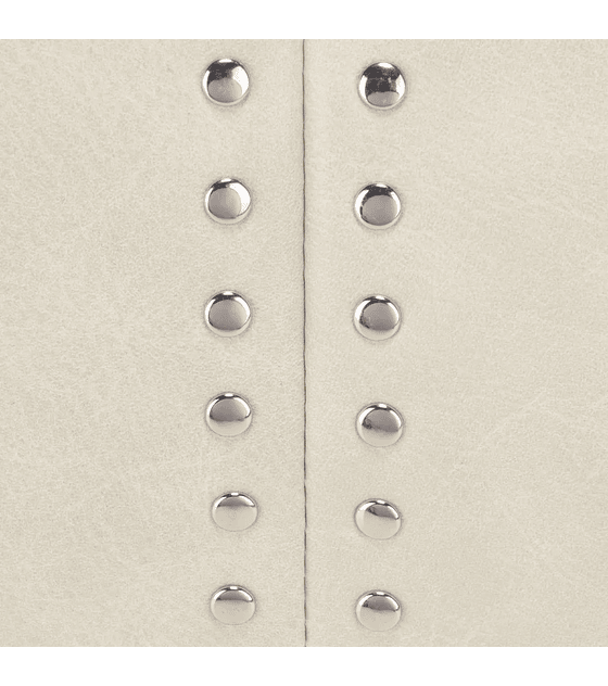 Bolsa Crossbody Cloe Grande Con Estoperoles Color Blanco