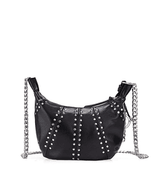 Bolsa Crossbody Cloe Grande Con Estoperoles Color Negro
