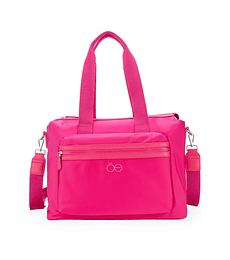 Bolsa cloe Porta Laptop 14 Plg Textil Color Magenta