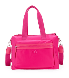 Bolsa cloe Porta Laptop 14 Plg Textil Color Magenta