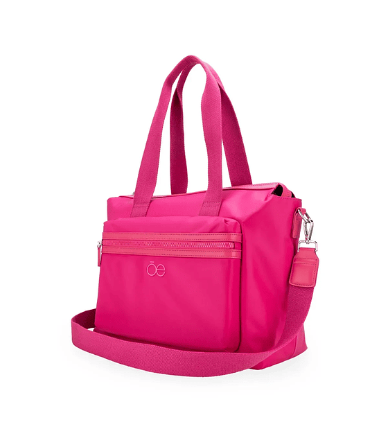 Bolsa cloe Porta Laptop 14 Plg Textil Color Magenta