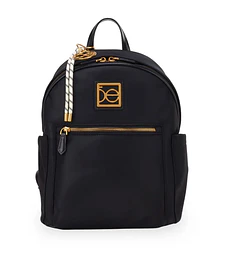 Mochila Cloe Grande Con Charm Decorativo Color negaron