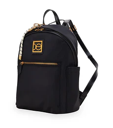 Mochila Cloe Grande Con Charm Decorativo Color negaron