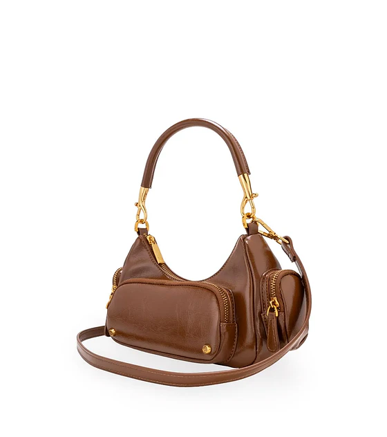 Bolsa Cloe Ladybag Chica Color Café