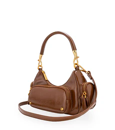 Bolsa Cloe Ladybag Chica Color Café
