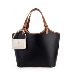 Bolsa Cloe  Tote Maxi Con Monedero Color Negro