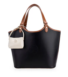 Bolsa Cloe  Tote Maxi Con Monedero Color Negro