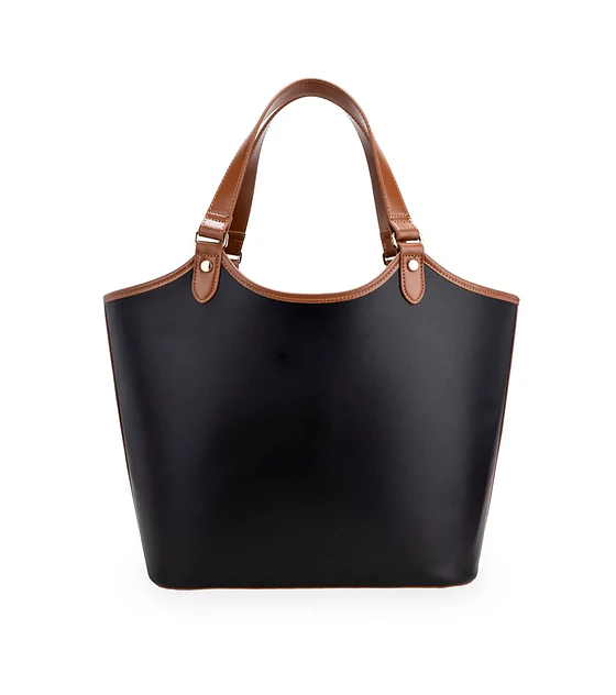 Bolsa Cloe  Tote Maxi Con Monedero Color Negro