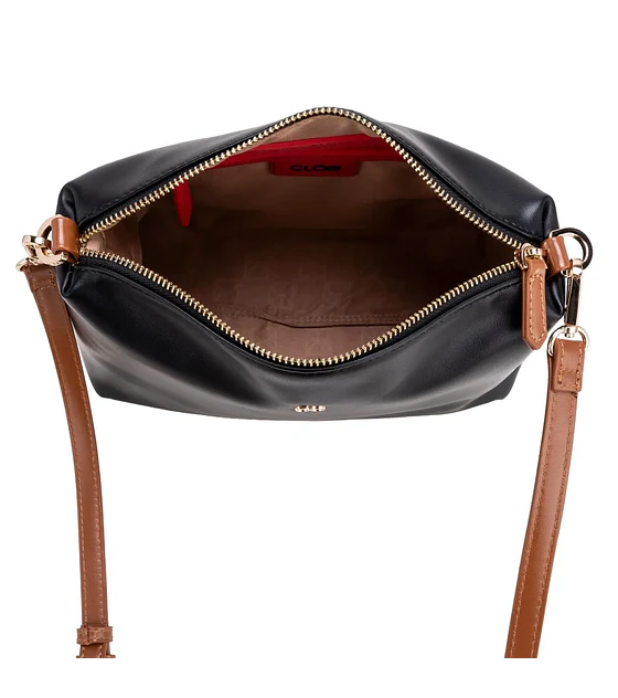 Bolsa Cloe  Tote Maxi Con Monedero Color Negro