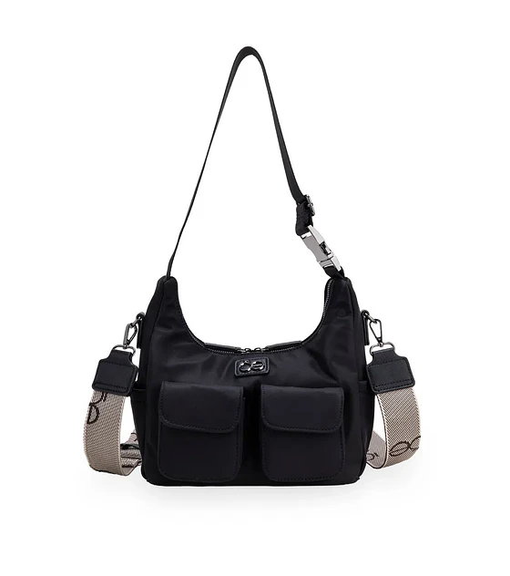 Bolsa Cloe Hobo Mediano Color Negro