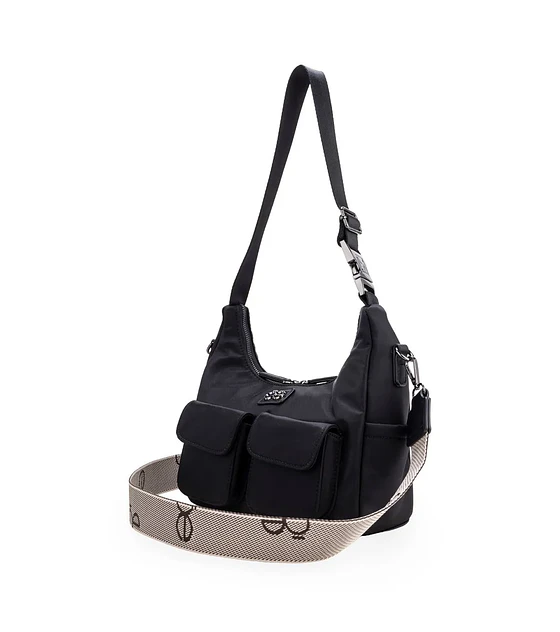 Bolsa Cloe Hobo Mediano Color Negro