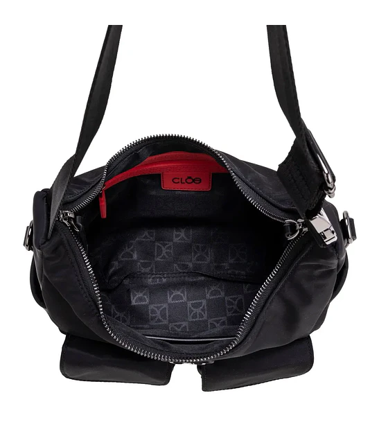 Bolsa Cloe Hobo Mediano Color Negro