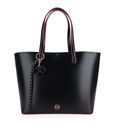 Bolsa Cloe Tote Grande Con Charm Color Negro