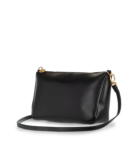 Bolsa Cloe Med Tote Doble Función Con Mascada Color Negro