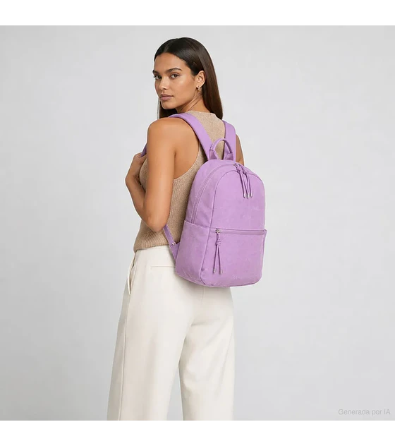 Mochila Cloe Maxi Oe X Agatha Ruiz De La Prada Color Lila